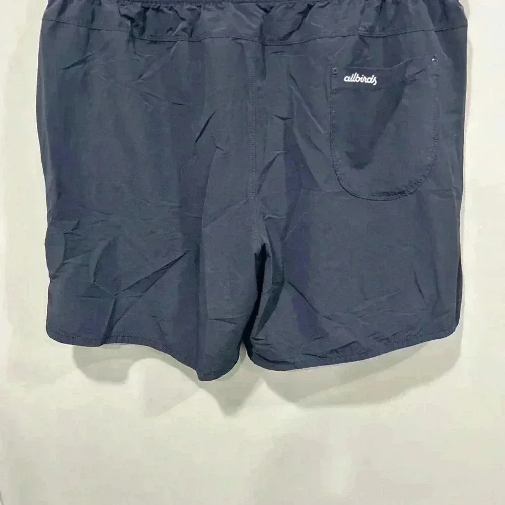 Allbirds Black Natural Wool Blend Run Shorts Men’s Size L - Picture 4 of 9
